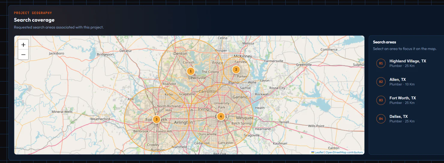 ProspectorLytics project geography